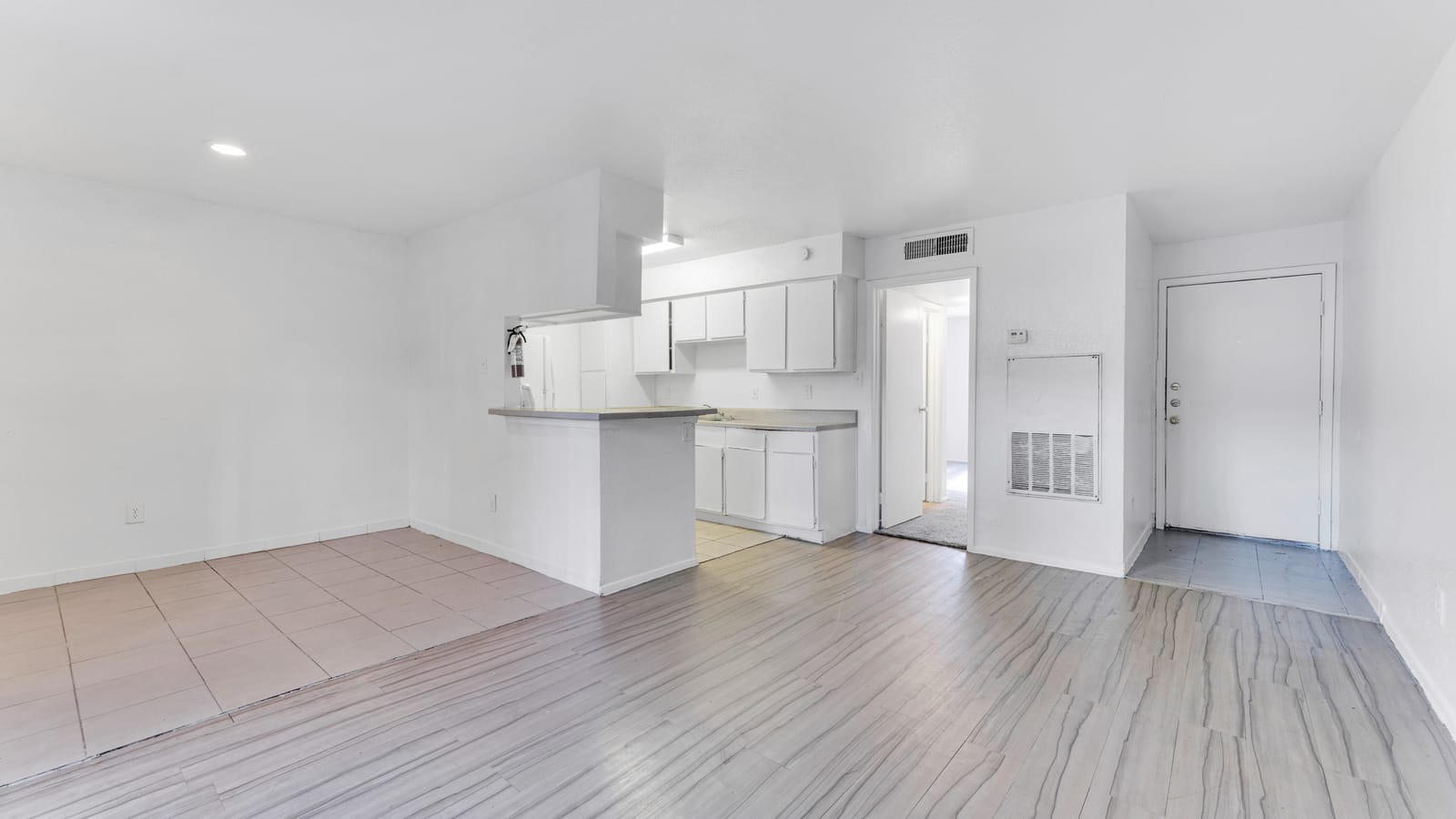 Renovated apartment interior